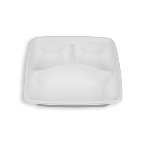 SQUARE TAKEAWAY TRAY 3 COM – The Paper Pack Company
